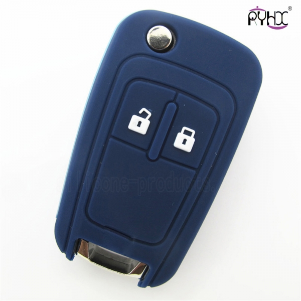 Chevrolet car key protective silicone covers, non-toxic car key case, beautiful color car key protective cover made in China
