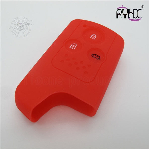 Honda Spirior car key silicone skin, 100% silicone material key covers for car, 3 buttons Honda key case, colorful key shell.