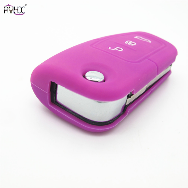 Online wholesale pink 2013 Ford Focus key cover,3 button.