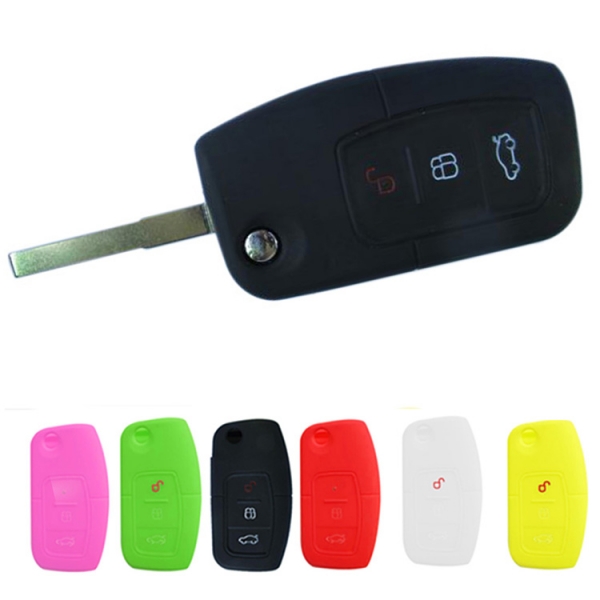 Online wholesale 3-button Ford Fiesta key fob cover.