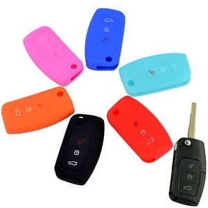 Online wholesale 3-button pink ford fiesta key cover.