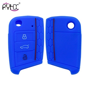 Golf 7 silicone key cover-Wh...
