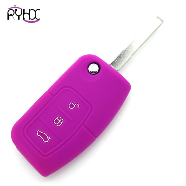 Ford Ecosport key fob covers|cases|protectors|skins with logo for Focus|New FiestavOld Mondeo|New Focus|New Fiesta,3 buttons,a variety of colors,completely natural silicone.