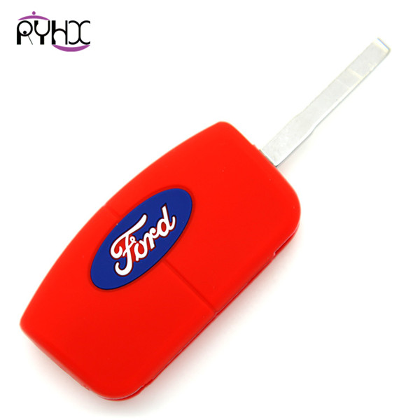 Ford Ecosport key fob covers|cases|protectors|skins with logo for Focus|New FiestavOld Mondeo|New Focus|New Fiesta,3 buttons,a variety of colors,completely natural silicone.
