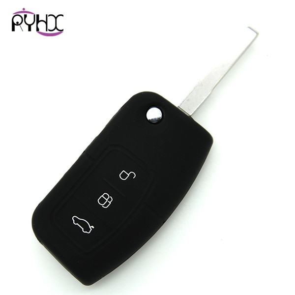 Ford Ecosport key fob covers|cases|protectors|skins with logo for Focus|New FiestavOld Mondeo|New Focus|New Fiesta,3 buttons,a variety of colors,completely natural silicone.