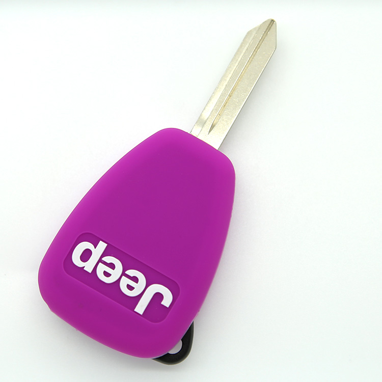 Jeep Compass key fob covers|cases|protectors|skins with logo for free passengers|free light,8 colors,completely natural silicone.