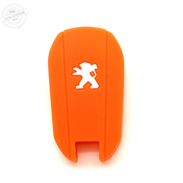  Peogeot 308 key fob covers|cases|protectors|skins with logo,3 buttons,a variety of colors,completely natural silicone.