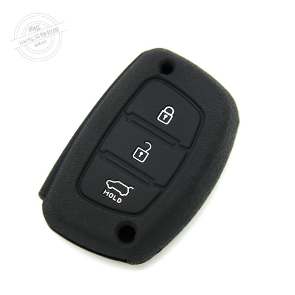 Hyundai IX25 key fob covers|cases|protectors|skins with logo for IX35|I20|ELANTRA|VERNA|MISTRA,3 buttons,a variety of colors,completely natural silicone.