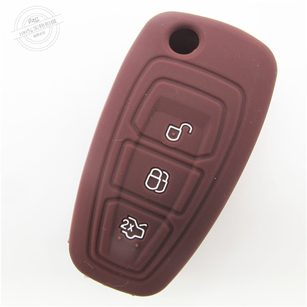 Ford Ecosport key fob cases|covers|protectors|skins with logo, silicone carkeycover,completely natural silicone.