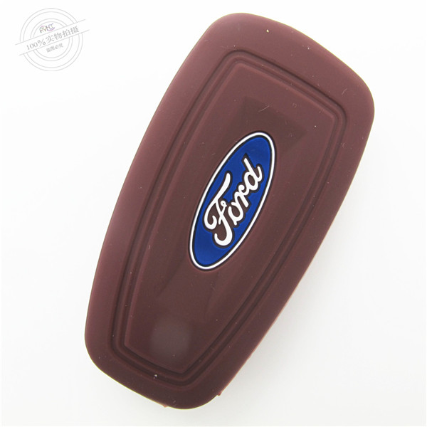 Ford Ecosport key fob cases|covers|protectors|skins with logo, silicone carkeycover,completely natural silicone.