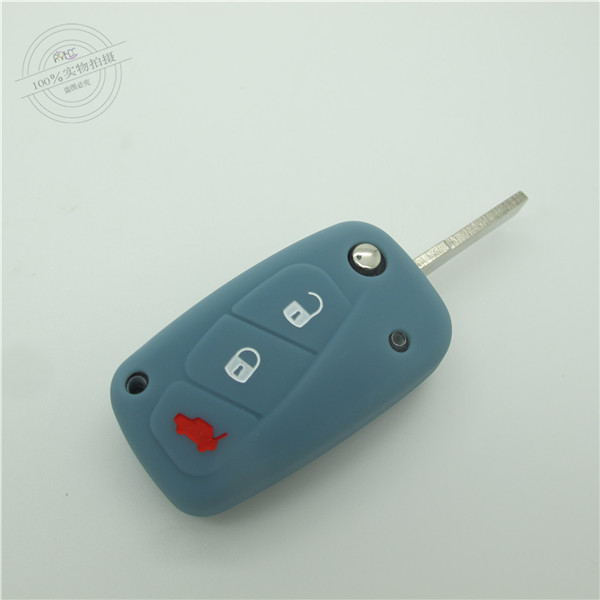 Fiat panda key covers|cases|protectors|skins with logo,8 colors,completely natural silicone.