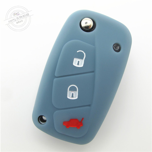 Fiat panda key fob covers|cases|protectors|skins with logo,8 colors,completely natural silicone.