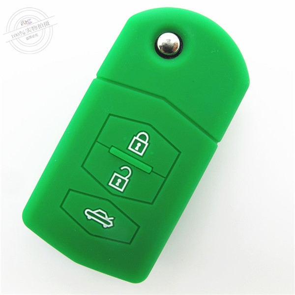 Mazda M6 car key covers|cases|protectors|skins with logo for Mazda M6,3 buttons,a variety of colors,completely natural silicone.