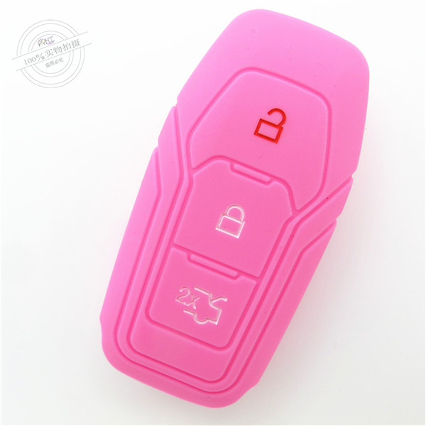 Ford Mondeo key remote fob covers|cases|protectors|skins without logo,3 buttons,a variety of colors,completely natural silicone.