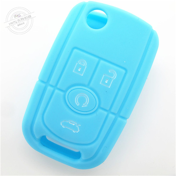  Buick gt car key covers|cases|protectors|skins with logo for New Regal|New LaCrosse|Encore,4 buttons,10 colors,completely natural silicone.