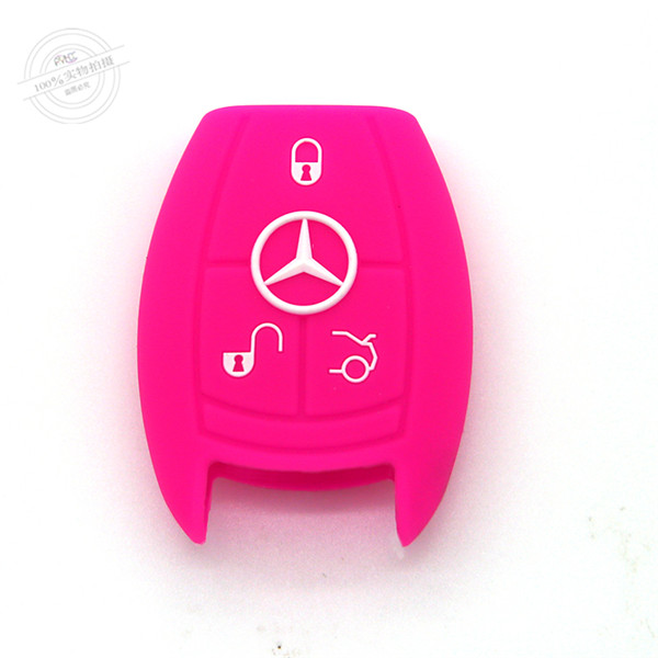 Mercedes Benz  E series key fob covers|cases|protectors|skins with logo for  C series|ML,7 colors,completely natural silicone.