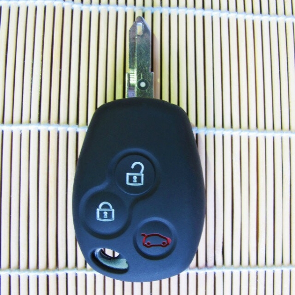 Renault Clio silicone key  covers|cases|protectors|skins without logo for Kangoo|Master,3 Buttons,10 colors,completely natural silicone.