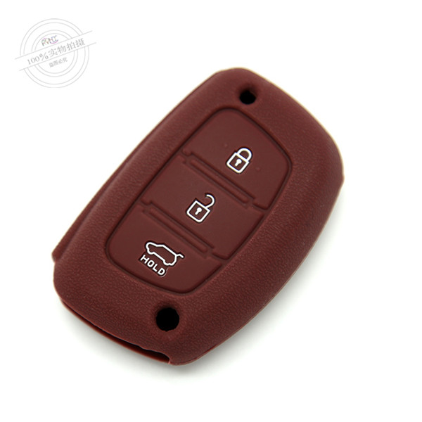 Hyundai I20 key fob covers|cases|protectors|skins with logo for IX25|IX35|ELANTRA|VERNA|MISTRA,3 buttons,a variety of colors,completely natural silicone.