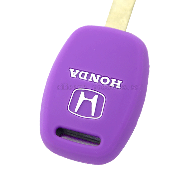 FIT car key cover,purple,3 buttons,with logo