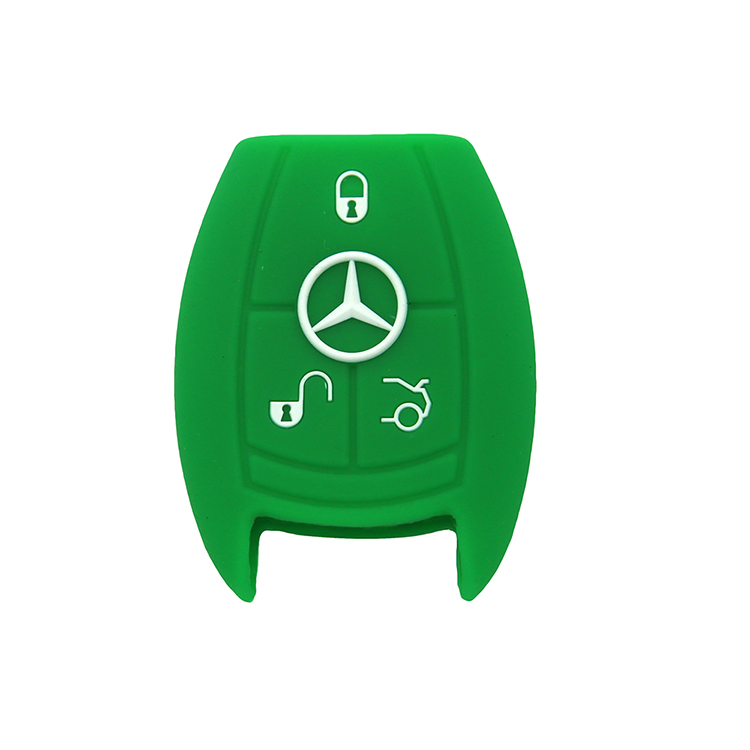 Mercedes Benz E series, the best silicone car key cover,practical car key silicone protector