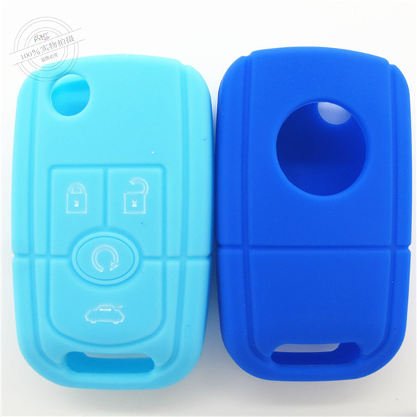 Buick silicone key wallet, car key cover,smart key shell for Buick,light car silicone key case,multi-buttons key bag