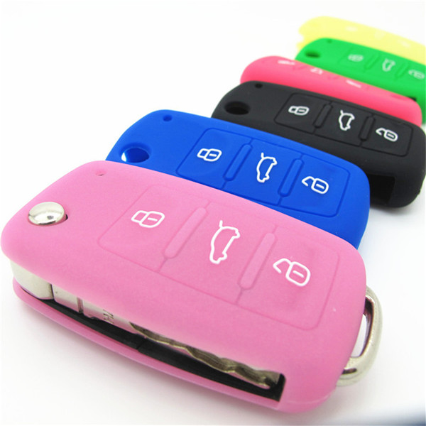 Car Key Covers,Skoda key protector,key holder,colorful car key wallet,hot sale waterproof car key case,light key accessories for car