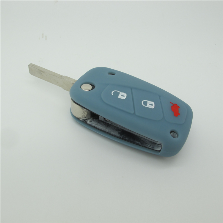 Fiat panda key cover,silicone car key cover, key sleeve, car key holder, light car key accessories