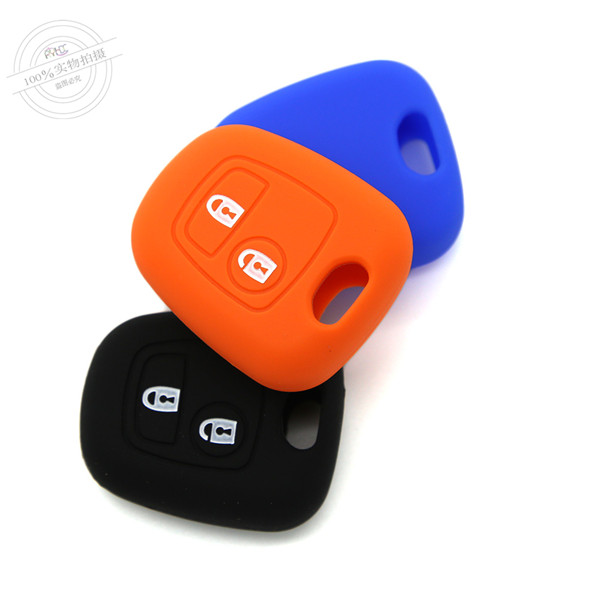 Citroen car key covers, wholesale selling car key case, high quality silicone key protector, colorful car key shell