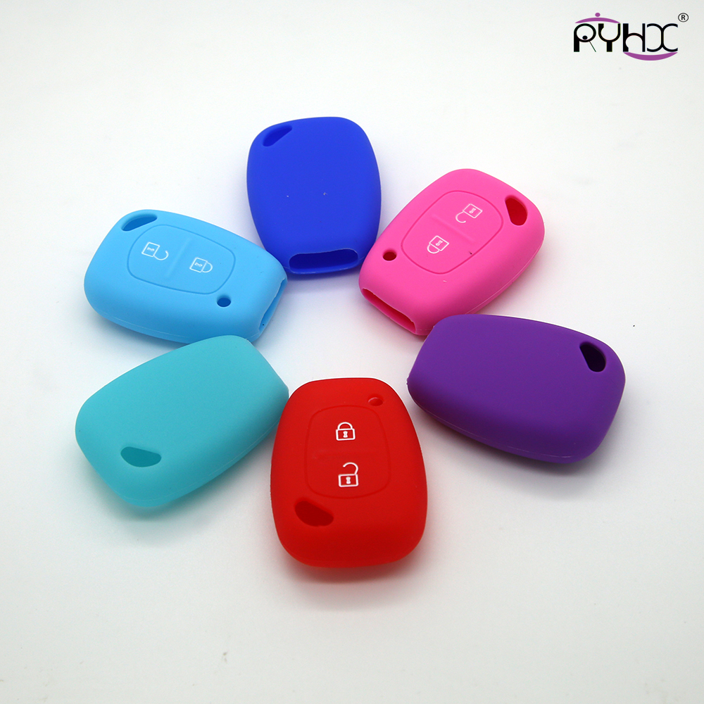 Renault car key case, silicone key covers for brand car, light car key shell, low price car key protective covers
