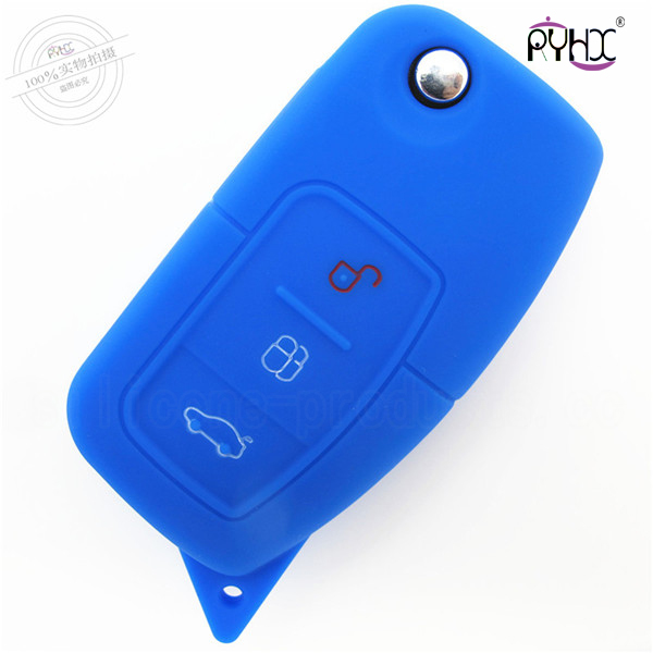 plastic key case for ford, smart car key rubber cover