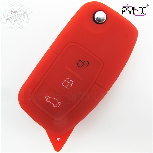 Ford car key covers, car key silicone case for ford,key silicone cover