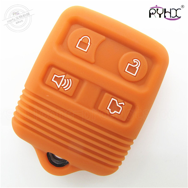 2017 Ford Mustang rubber car key cover, remote key cover for car