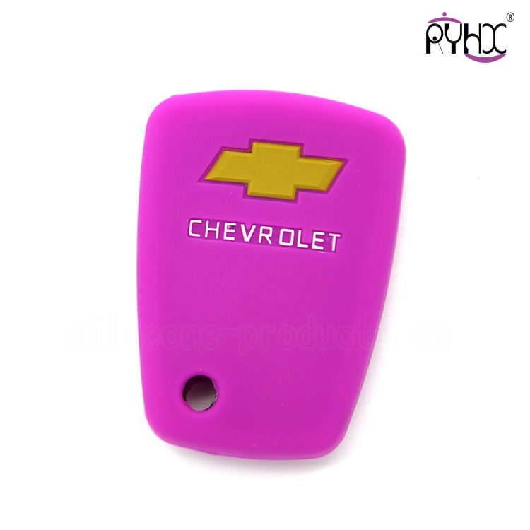 Chevrolet car key cover silicone, silicone car key fob case, beautiful key covers for car, the best car key case made in China silicone products suppliers,manufacturer, factory, silicone products wholesaler