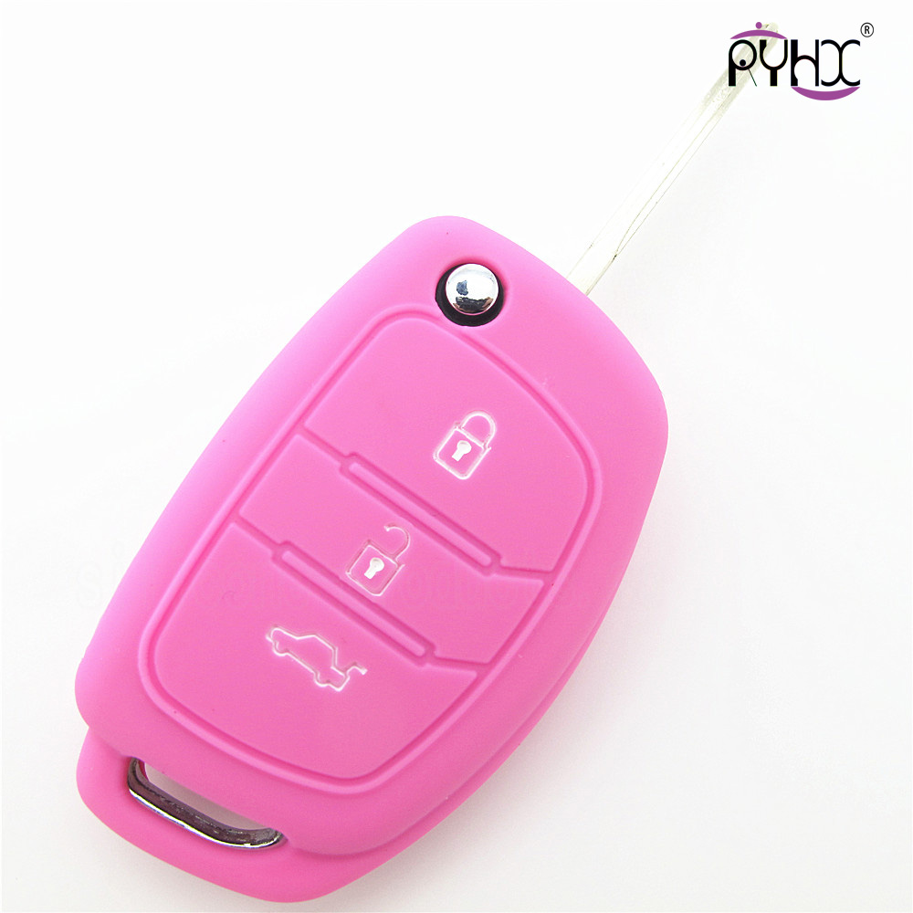 Hyundai mistra silicone key covers, silicone car key shell for Hyundai, wholesale car key silicone protective protector