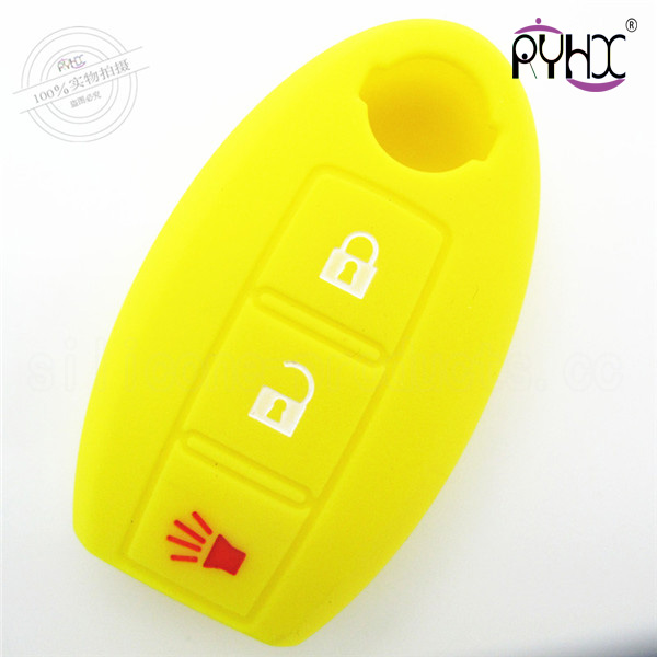 Nissan silicone key protective case, multi-functions smart key cover