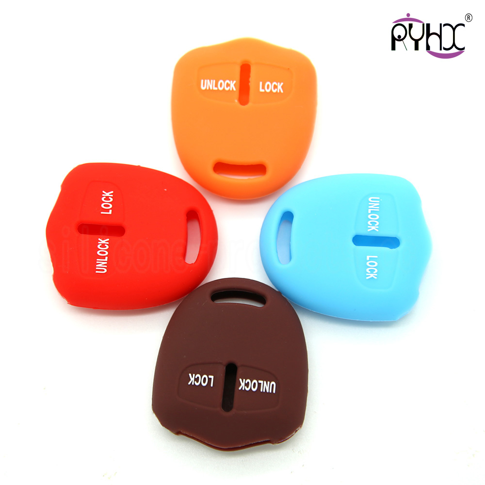 Mitsubishi silicone car key skin, wholesale silicone car key protective cover, high quality car key silicone casing, green key case for car.