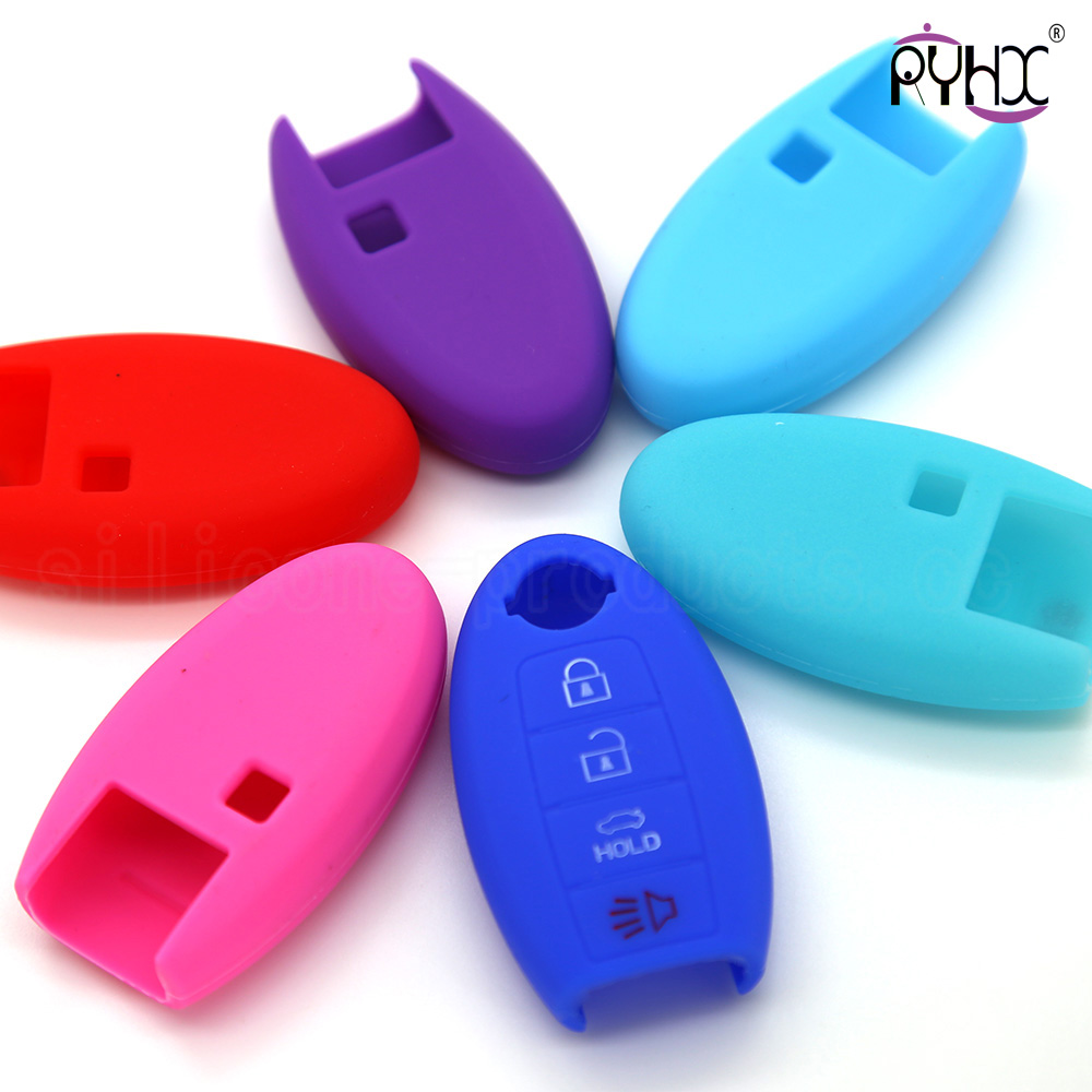 Nissan Teana silicone car key cover,  Various colors car key case silicone protector