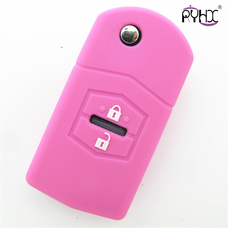  Mazda M3 key covers|cases|protectors|skins with logo for Mazda M6,2 buttons,a variety of colors,completely natural silicone.