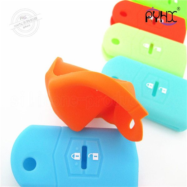 Mazda M3 silicone key case, silicone car key covers for Mazda, silicone auto key shell, silicone key protector for 2 buttons Mazda