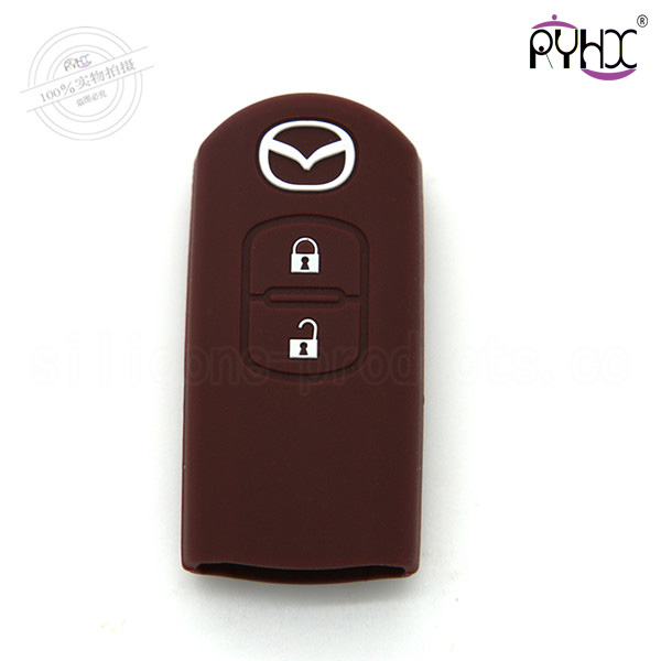 Mazda M3 car key silicone covers, soft touch car key silicone case, wear resistance key silicone, high cost performance car key protective shell