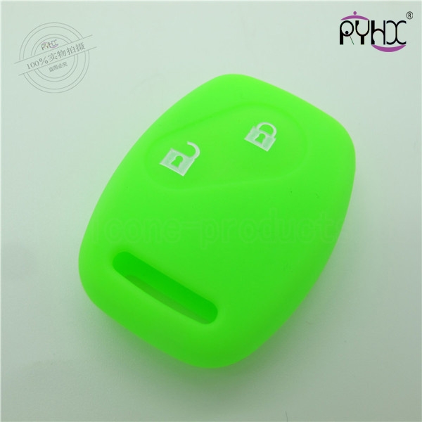 Honda Accord car key silicone case, waterproof key silicone skin for Honda, hot sale car key silicone cover, special colors wholesale key silicone shell