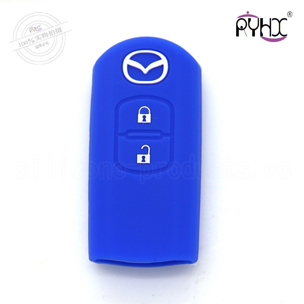 Mazda M3 car key silicone covers, soft touch car key silicone case, wear resistance key silicone, high cost performance car key protective shell