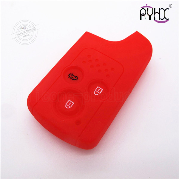 Honda Spirior car key silicone skin, 100% silicone material key covers for car, 3 buttons Honda key case, colorful key shell.