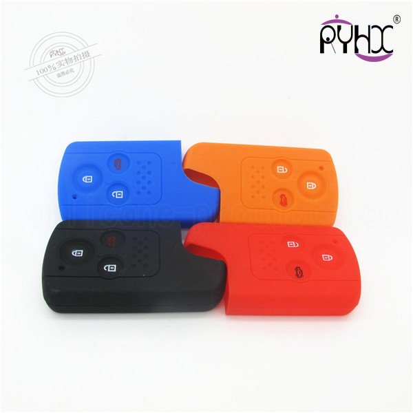 Honda silicone car key shell, cheap car key silicone covers, durable car key silicone protective bag