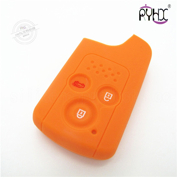 Honda silicone car key shell, cheap car key silicone covers, durable car key silicone protective bag