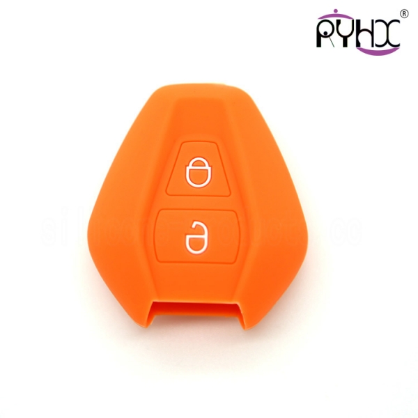 Suzuki car key silicone shuck, waterproof silicone key pouch, silicone car key protective covers, key case for Suzuki 2 buttons