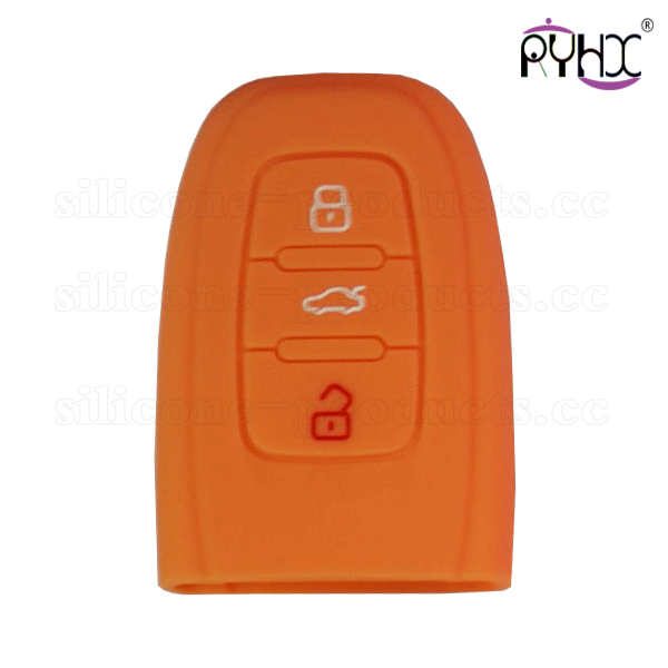 2017 Audi A4L carkeycover, case for car key, silicone key fob cover for audi
