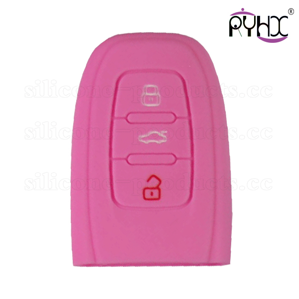 2017 Audi A4L carkeycover, case for car key, silicone key fob cover for audi