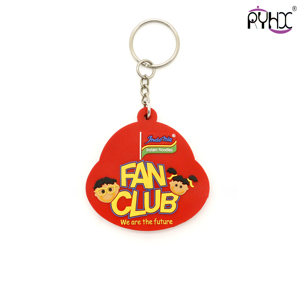 silicone key chain, cartoon wholesale cute key chain