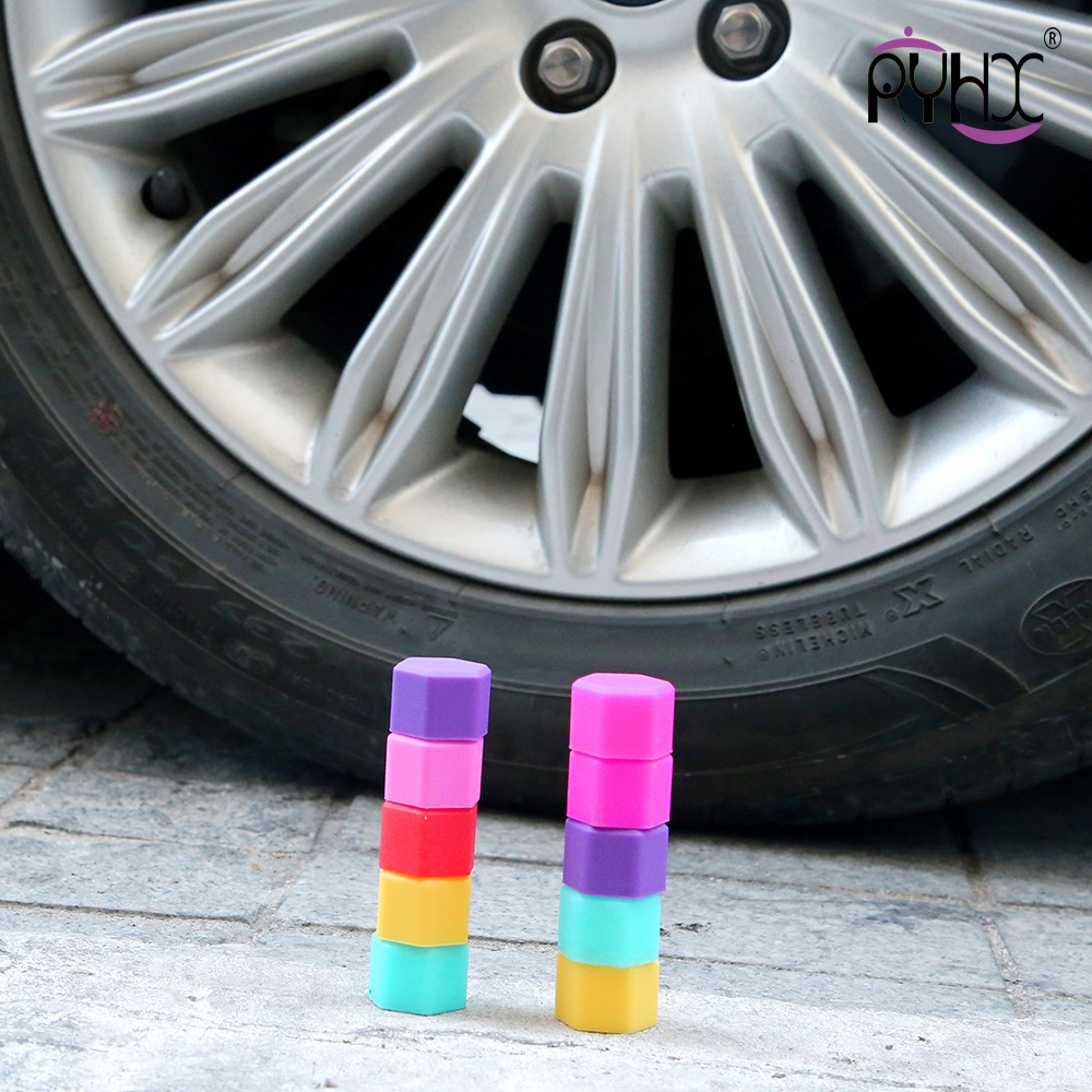 colorful silicone car hub cap,hot sale silicone car nut cover, the cheapest silicone nut cap for car